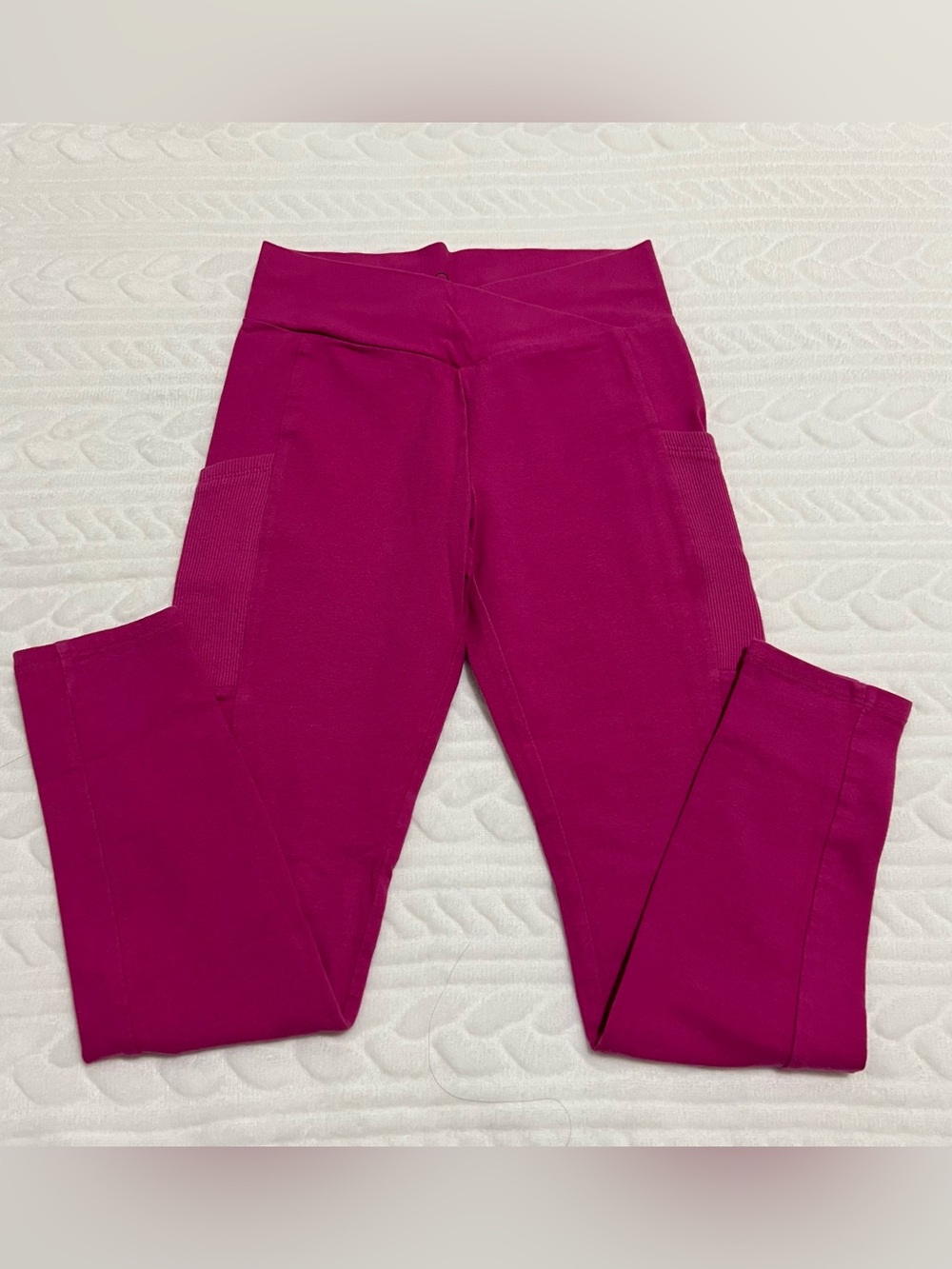 🖤 FREE 🖤 Art Class - Girls Bright Fuchsia Pocket Leggings